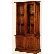 Mahogany Victorian Glazed Bookcase