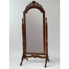 Mahogany Cheval Mirror